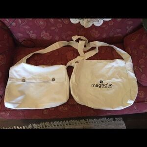 Cream Shoulder Bag Set of Two